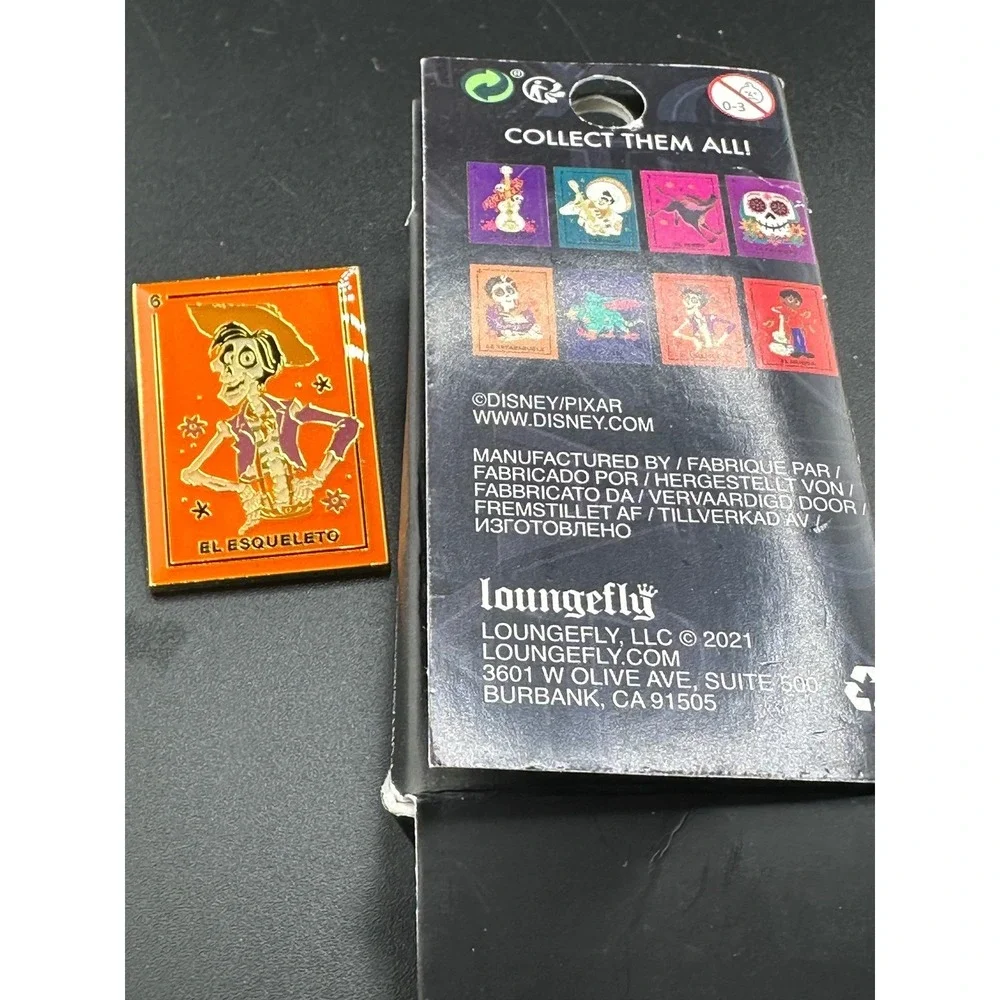Loungefly Mystery Pin Set Disney Pixar Coco Hector New Open Box authentic